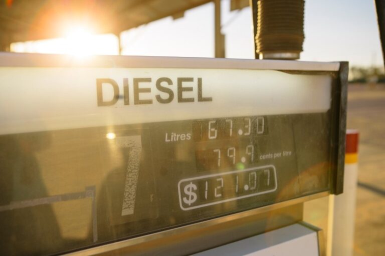 Fleet management diesel pump tax credits