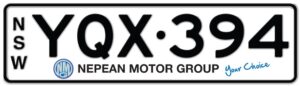 myplates Nepean Motor Group