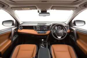 Toyota RAV4 interior fleet management