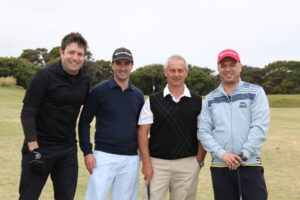 L-R: Michael Ortolan, Chief Risk Officer, Custom Fleet; Darren Smith, Relationship Manager, Custom Fleet; Kevin McEwan, Transport Manager, The Royal Melbourne Hospital; Dobre Milenkovski, Support Services Manager, Melbourne Health