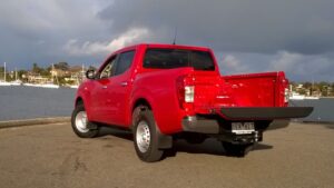 NP300 Nissan Navara vehicle review rear tray