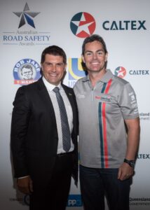 Australian Road Safety Awards Craig Lowndes & Russell White