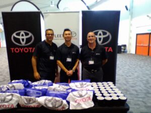 Toyota fleet team IAG evaluation day