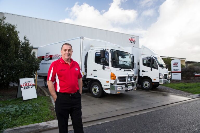 Rema Tip Top uses Hino trucks in their mobile fleet workshops