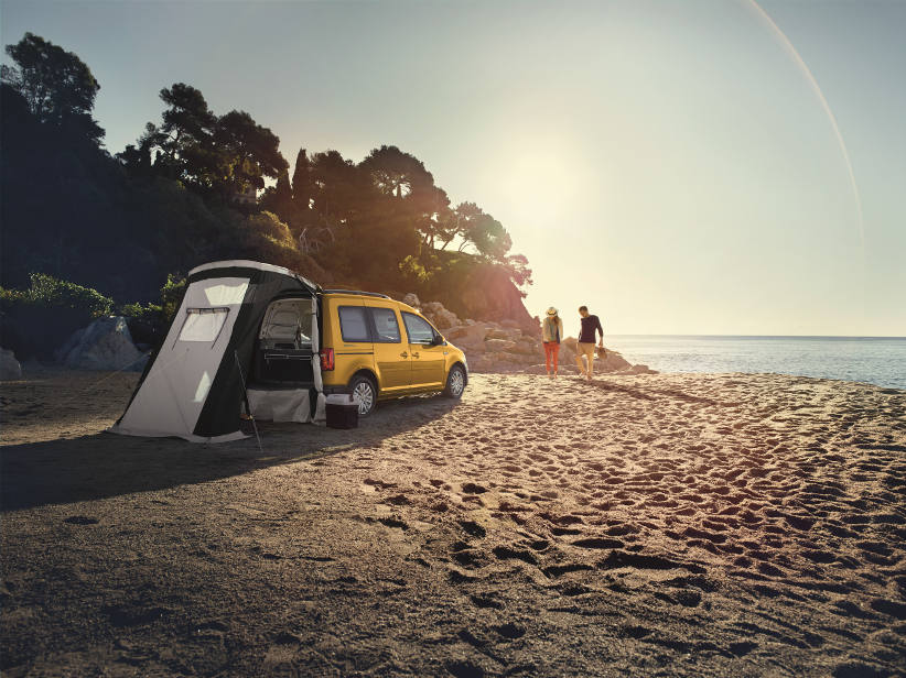 Life's a beach Volkswagen Australia reveals Caddy Beach campervan