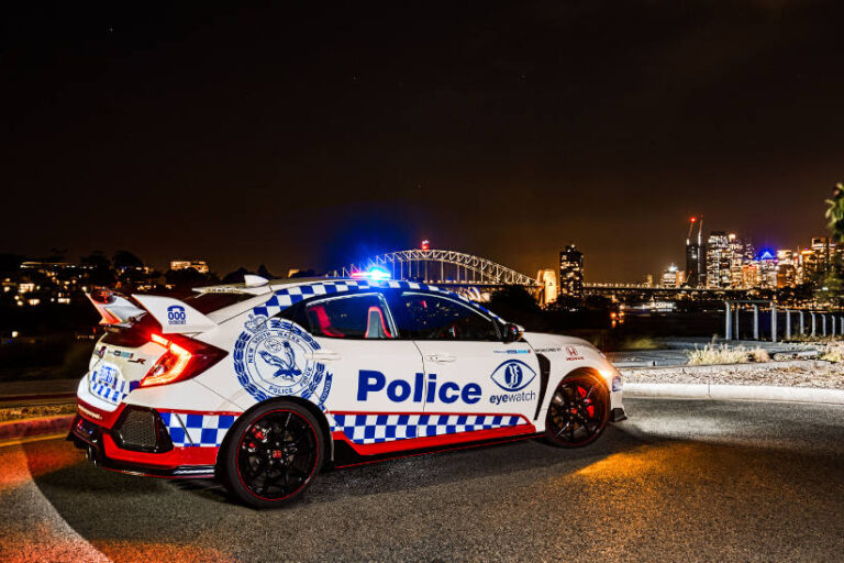Honda Civic Type R NSW Police eyewatch