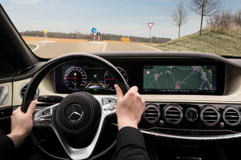 Mercedes-Benz fleet safety Speed Adjustment instrument map