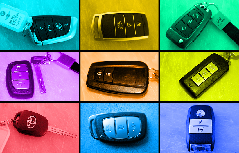 A collection of keys