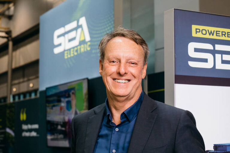 SEA electric truck president Bill Gillespie