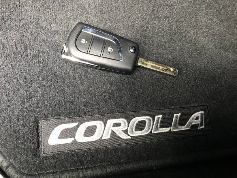 Toyota Corolla key collection