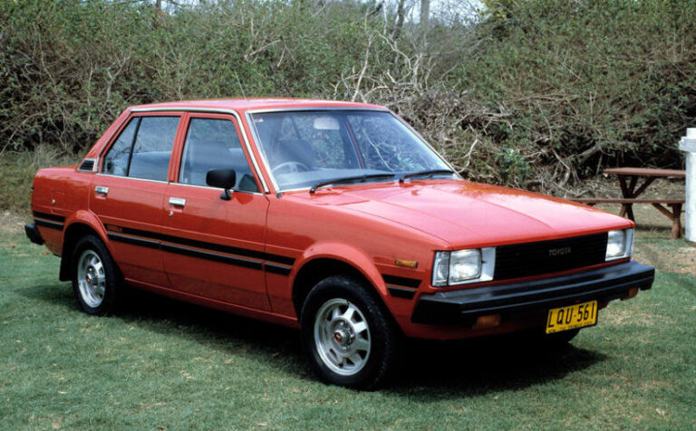 Toyota Corolla 1983 the 2020 model is larger