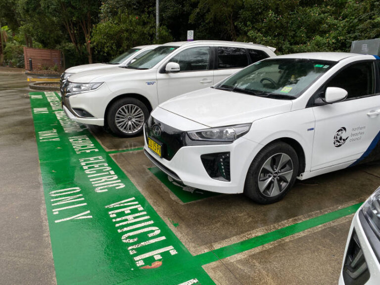 electric vehicle EV parking council