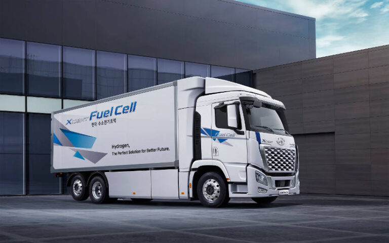 Hyundai 2021 XCIENT Fuel Cell Truck hydrogen