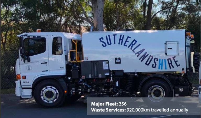 Sutherland Shire Council waste truck safety NRSPP