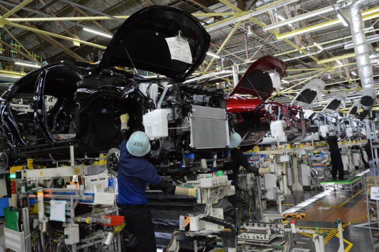 toyota car manufacturing factory