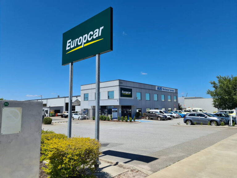 Europcar depot rental car