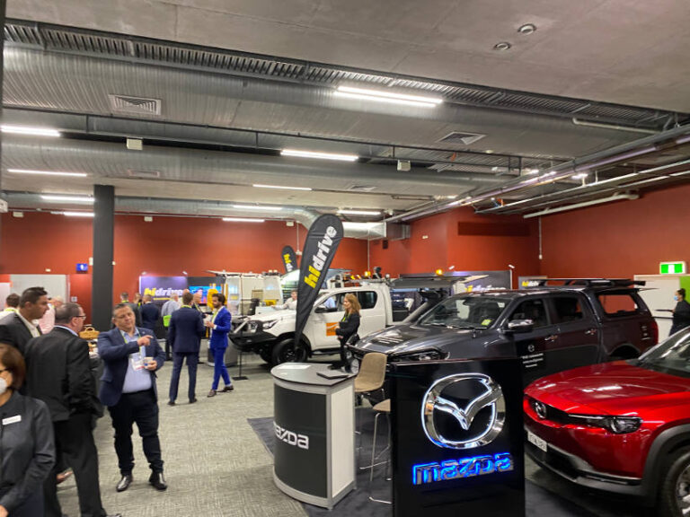 Mazda fleet conference display