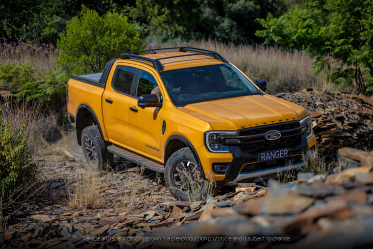 Ford Ranger Wildtrak X in bush