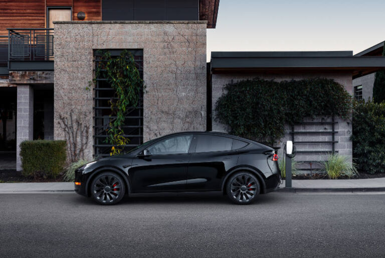 Tesla Model Y in black