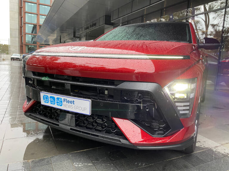 Latest Hyundai Kona 2023 model in red