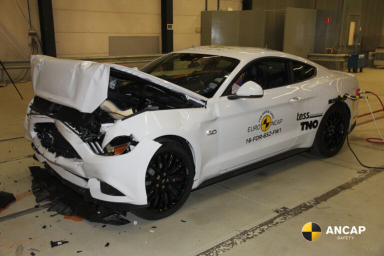 Ford Mustang ANCAP star rating expired