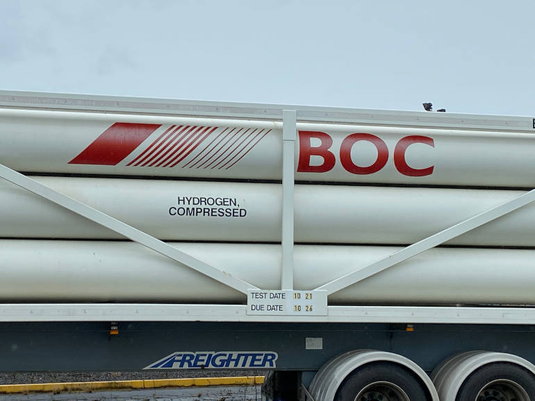 PWEA-2024-site-tour_boc-cyliner-truck-for-transport-hydrogen