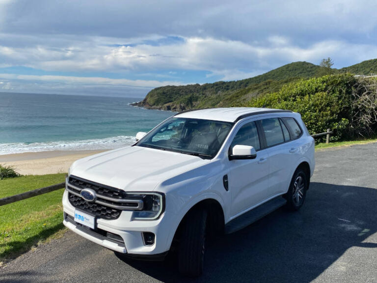 Ford Everest Ambiente by the beach in Forster NSW