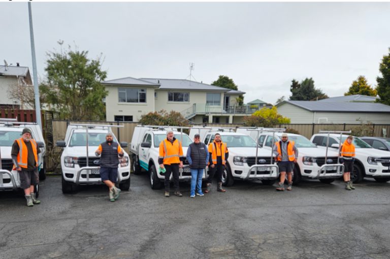 Waipa District Council fleet vehicles