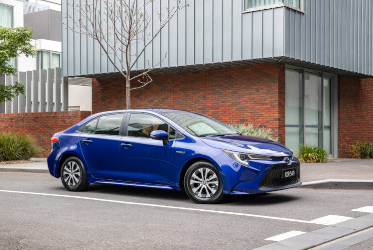 Last petrol only Corolla sedan