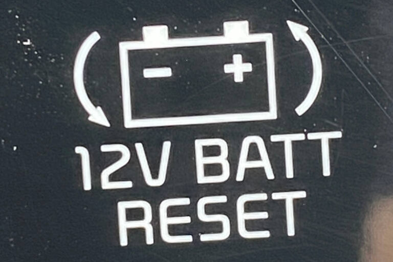 battery jump start button