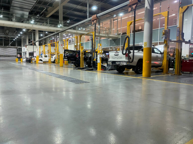 Toyota workshop in Adelaide