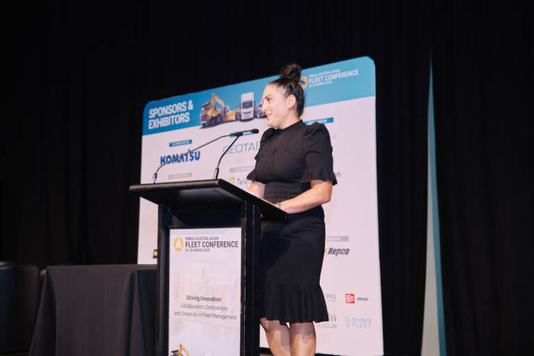 Speaking at fleet conference