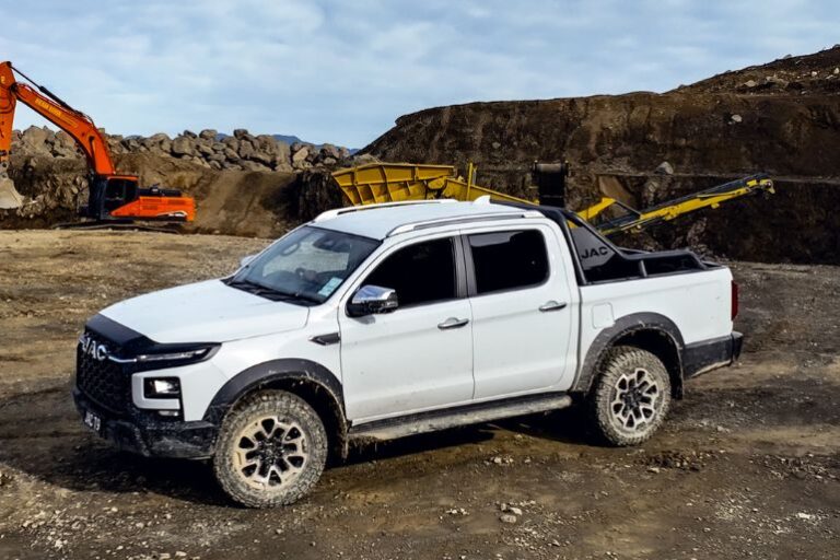 white fleet ute with sharp pricing