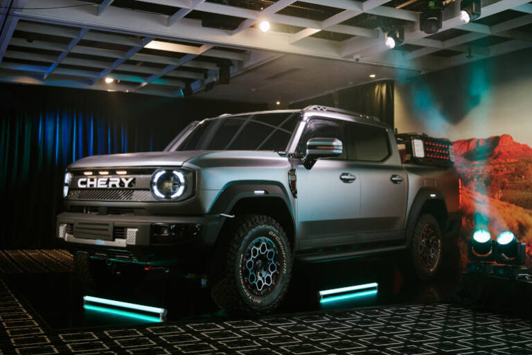 Chery Unveils World-First Diesel PHEV Ute