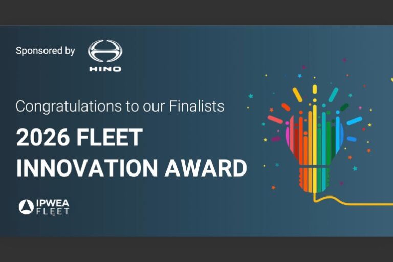 Finalists announced for the 2026 IPWEA Fleet Innovation Award