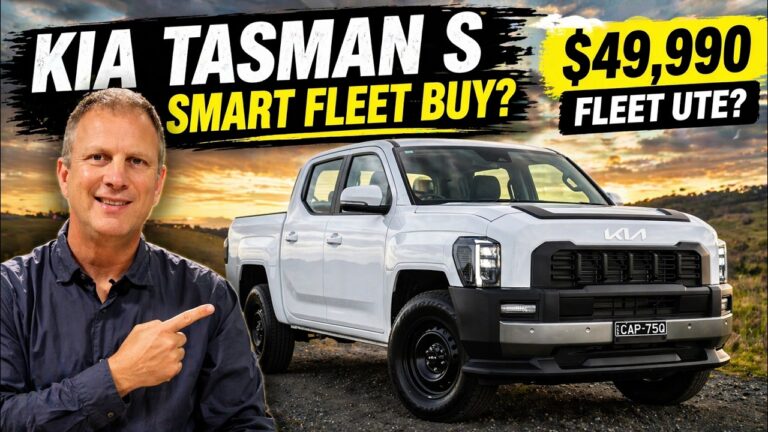 Kia Tasman S – The fleet spec dual cab
